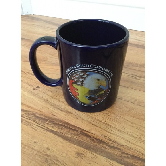 Anheuser-Busch Companies Inc Beer Company Vintage Coffee Mug Tea Cup Sea World - Picture 1 of 4